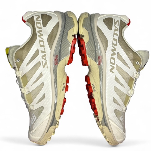 Salomon Other - Salomon XT-4 OG Sneakers - Men’s Size 11 - Vanilla Ice and Fiery Red - Sneakers